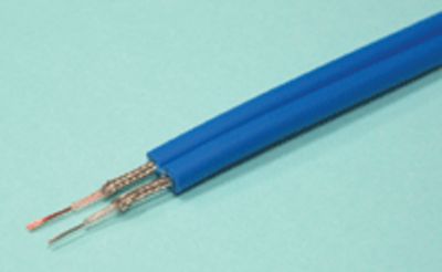 Mikrofonikaapeli 2x0,25mm² sininen