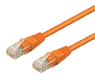 Cat5e-liitäntäkaapeli UTP oranssi 10m Cat5e-liitäntäkaapeli UTP oranssi 10m