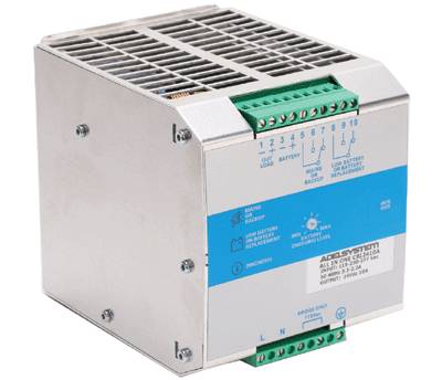 Akkuvarmennettu hakkuriteholähde DIN-kiskoon 24Vdc 10A 240W (CBI2410A)
