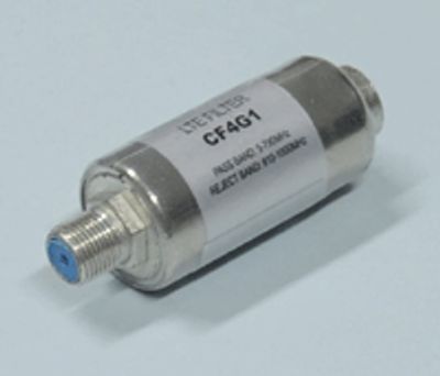 LTE-suodin (4G) 5-790MHz 45-55dB F-liittimillä *