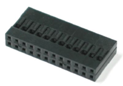 Liitinrunko CH-koskettimille, 2x12-nap.