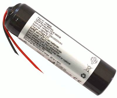 Li-Ion-akku johdoilla 3,6V 3250mAh (H2B490)