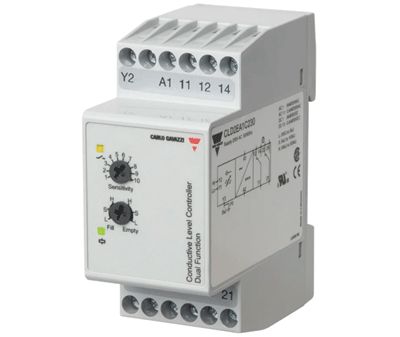 Nestepinnan valvontarele 230Vac relelähdöllä