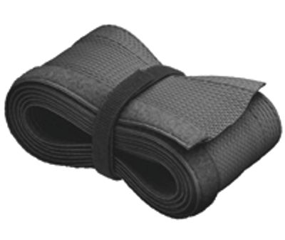 Kaapelisuoja tarrasulkimella 20-40mm musta