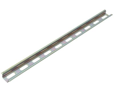 DIN-asennuskisko 15x5,5mm EN50054 250mm *