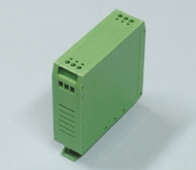 Muovikotelo DIN-kiskoon 25x79,5x74mm vihreä