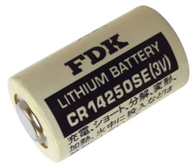 Litium-paristo 3V 850mAh 1/2AA (CR14250SE)