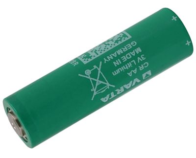 Litium-paristo paristonupilla AA 3V 2000mAh (6117)