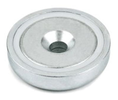 Kestomagneetti kiinnitysreiällä Neodymium N42 48x11,5mm