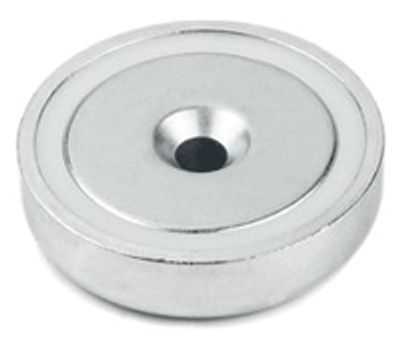 Kestomagneetti kiinnitysreiällä Neodymium N42 60x15mm