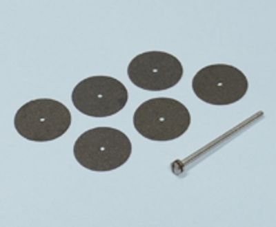 Katkaisulaikkasarja 22mm 6kpl + kiinnitysakseli