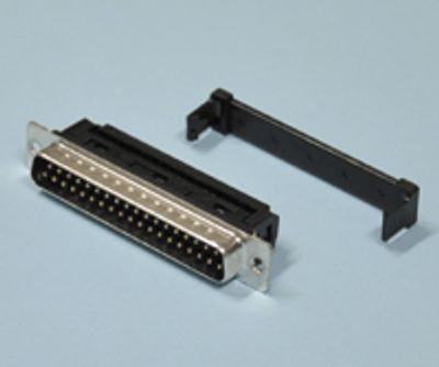 D-liitin nauhakaapeliin 37-nap. uros *