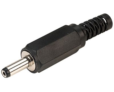 DC-pistoke 1,1mm/3,5mm