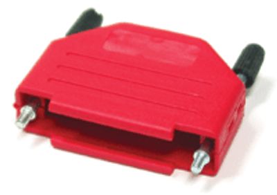 D-liitinkotelo muovi 25-nap. punainen