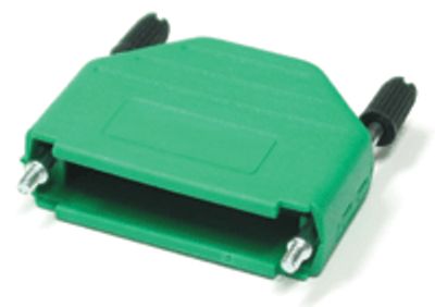 D-liitinkotelo muovi 25-nap. vihreä