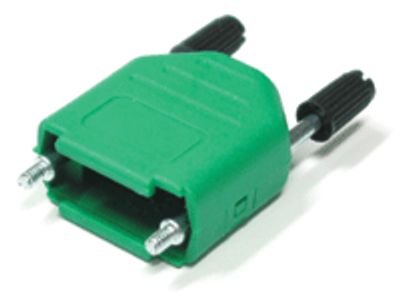 D-liitinkotelo muovi 9-nap. vihreä