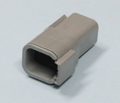 DTM-liitinrunko 6-nap. uros