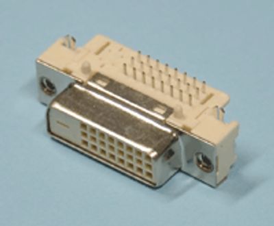 DVI-D-runkoliitin naaras kulma *