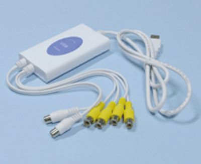 USB-videotallennin neljälle kameralle *