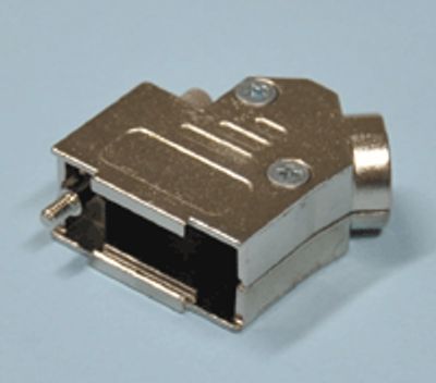 D-liitinkotelo metalli 9-nap. kulma