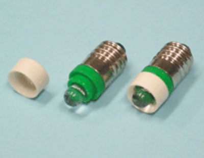 LED-lamppu E10 24Vac/dc 16-19mA vihreä (OD-G02E10R-24PD)
