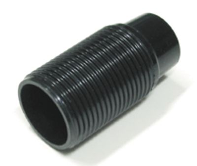 Lampunkanta ulkokierteellä E14 musta