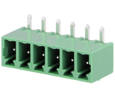 Piirilevyliitin kulma 6-nap. R-3,81