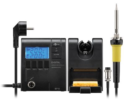 Säädettävä juotinasema digitaalinäytöllä 48W