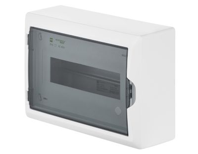 Moduulikotelo 1x12 paikkaa 298x198x95mm valkoinen