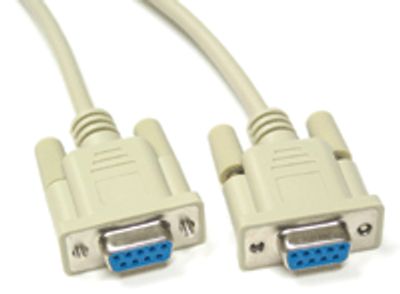 Nollamodeemikaapeli D9S/D9S 1,8m