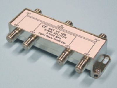 F-jakaja, 6-osainen FM/TV