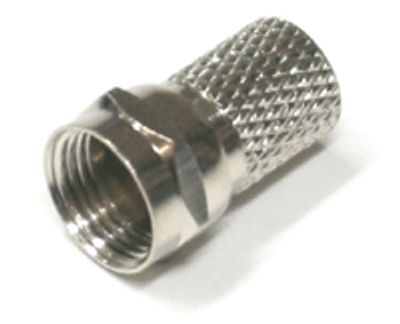 F-pistoke, kierrekiinnitys, RG-58U