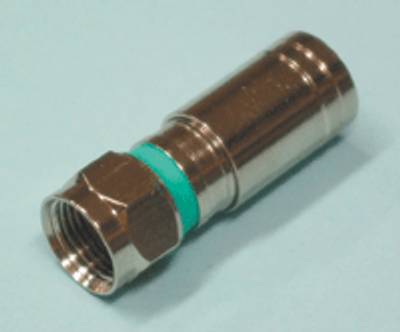 F-pistoke puristettava (compression) RG-6U/CT100/TELLU13