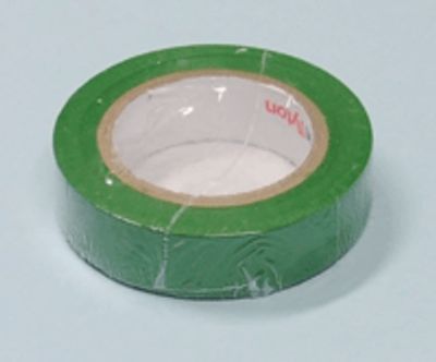 PVC-teippi 15mm vihreä 10m