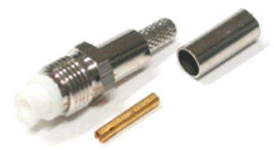 FME-pistoke, puristettava RG-174U