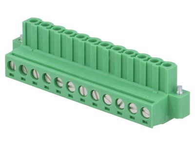 Pistoke suora 12-nap. R-5,08