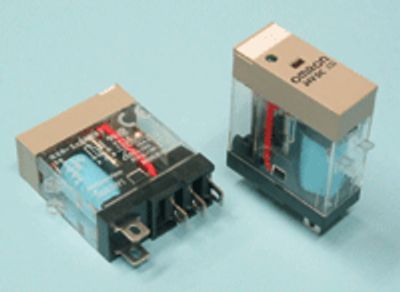 Tehorele 1-vaihtokosketin 24Vdc 10A/250vAC (G2R-1-SN-24VDC)