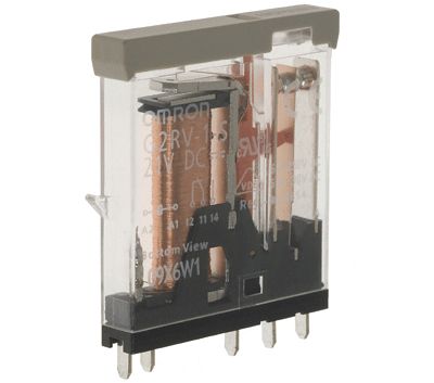 Rele G2RV-sarjan relemoduleihin 21Vdc/250Vac 6A