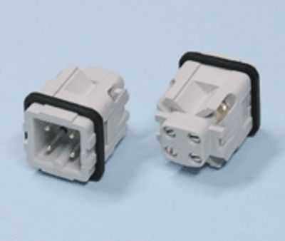 HAE-liitinosa 4-nap. uros 10A 250Vac