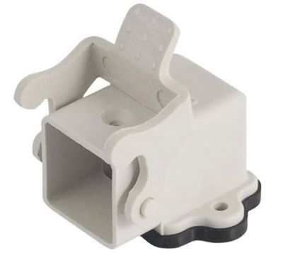 HAE-liitinrunko kulma polyamidi lukituksella (93601-0620)