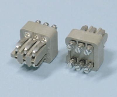 HAN-liitinosa 6-nap. uros 10A 48V