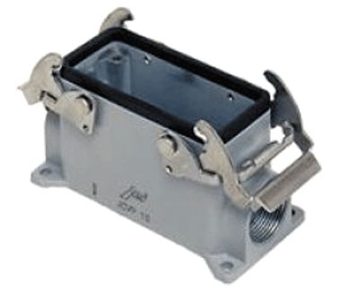 HBE-liitinrunko 10-nap. lukitussalvoilla