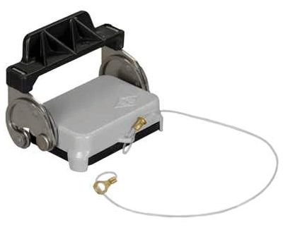 Suojakansi HBE-pistokkeille alumiini (CHC06LG)