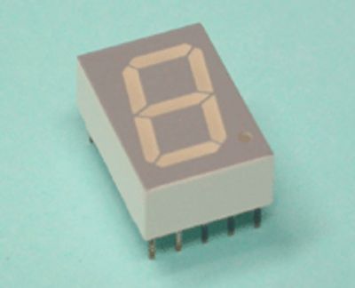 7-segmenttinäyttö 13mm CA vihreä