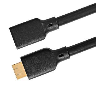HDMI-jatkojohto 8K Ethernet/3D musta 1m
