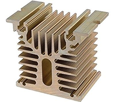 Jäähdytyslevy puolijohdereleille (maks. 25A)