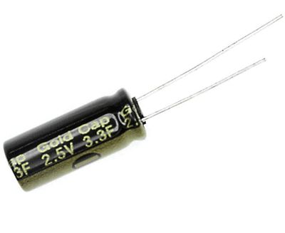 Buffer-elektrolyyttikondensaattori 3,3F 2,5V R-3,5
