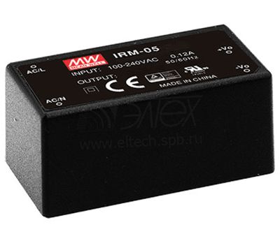 Hakkuriteholähde piirilevylle 230Vac/5Vdc 1A 5W