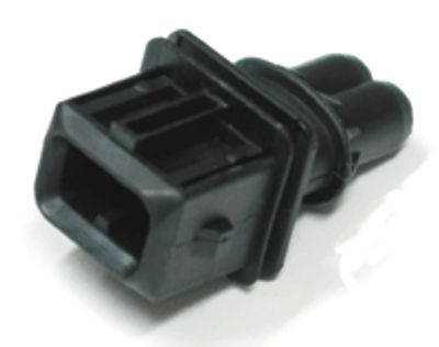 Liitinrunko Junior Power Timer -sarja uroskoskettimille 2-nap.