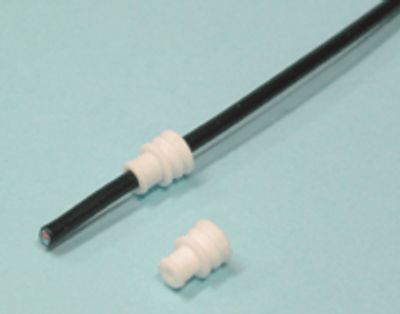 Johdintiiviste Junior Power Timer -sarjan liittimille 2,2-3,0mm valkoinen